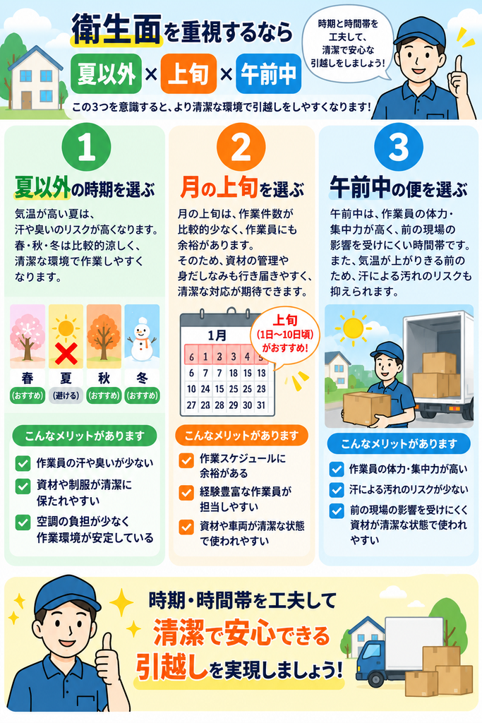 夏以外 × 上旬 × 午前中のイメージ画像