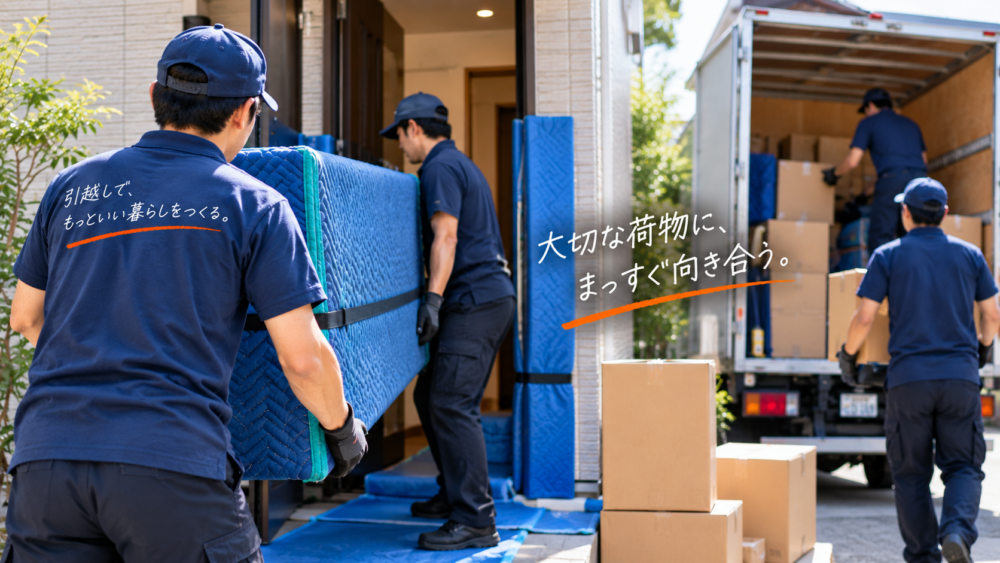 6年間で3,500件以上の引越し現場を経験のイメージ画像