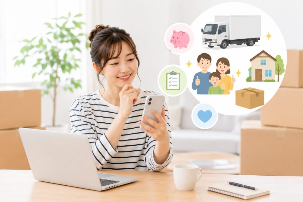 【まとめ】引越し一括見積もりサイトは便利のイメージ画像