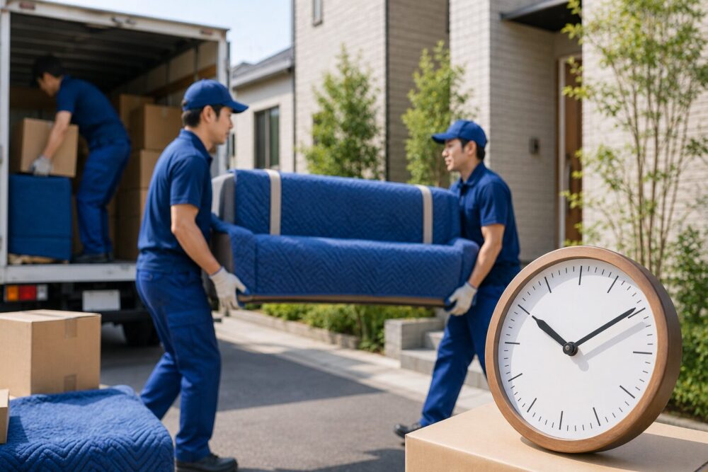 作業時間から分かる引越し品質のイメージ画像
