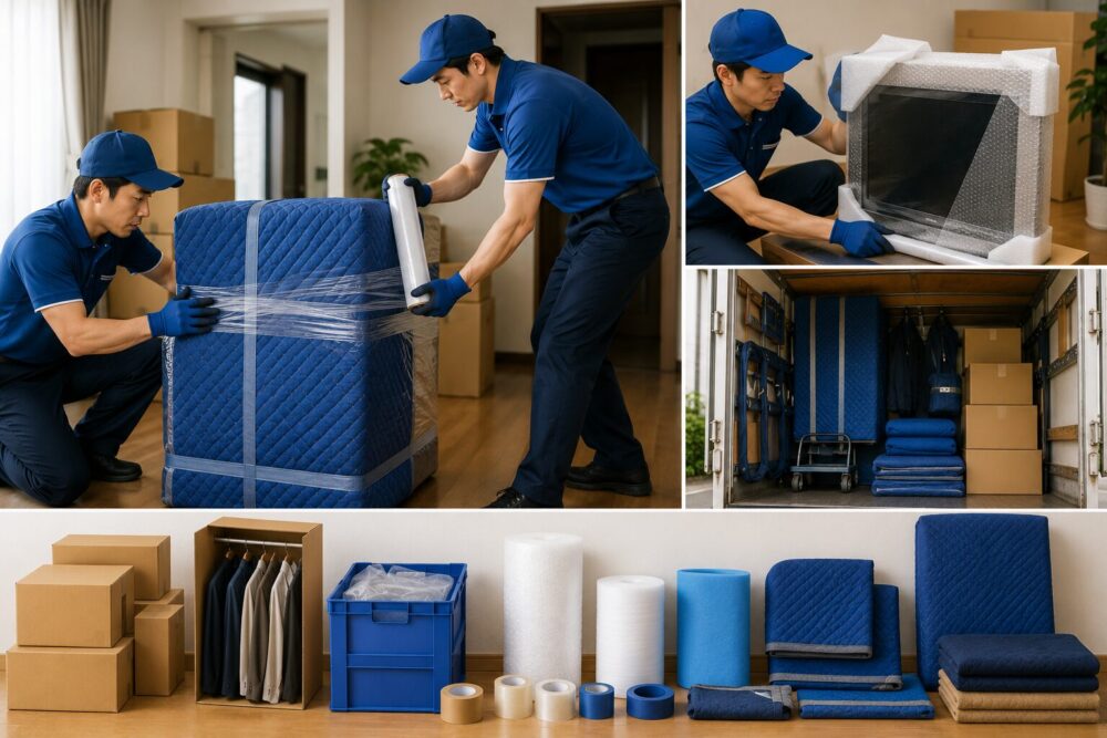 引越し資材は作業品質に影響する？のイメージ画像