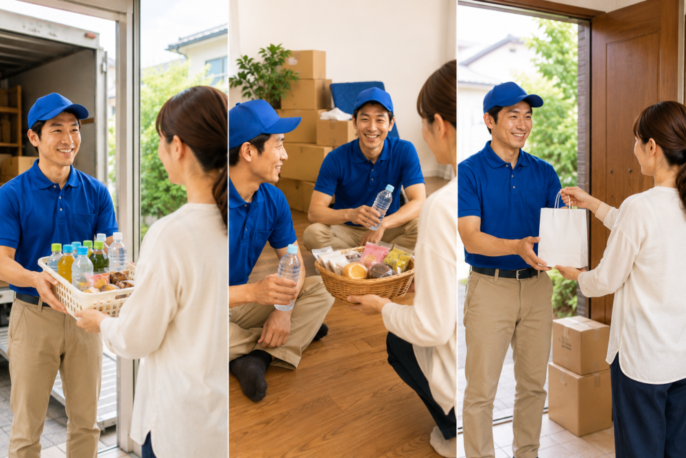 差し入れを渡すおすすめのタイミングのイメージ画像