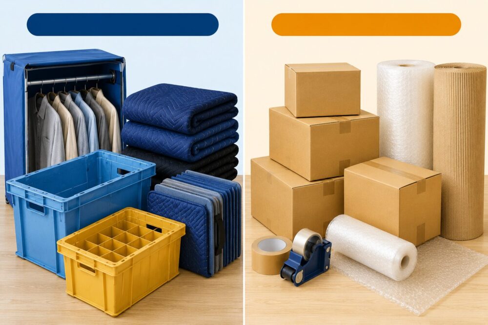 新品じゃない資材に注意!使い回し資材と消耗資材の違いのイメージ画像