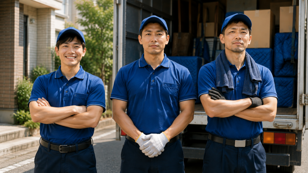 実際にいた3タイプの引越作業員のイメージ画像