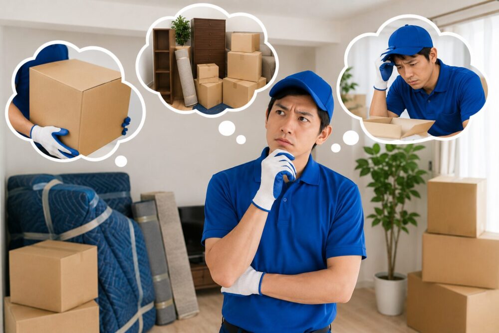 なぜ引越し作業員は困ってしまうのか?のイメージ画像