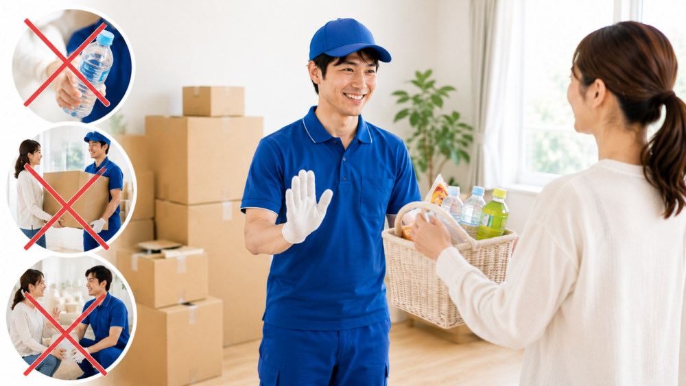 差し入れや作業の手伝いなど特別な気遣いは必要ないのイメージ画像