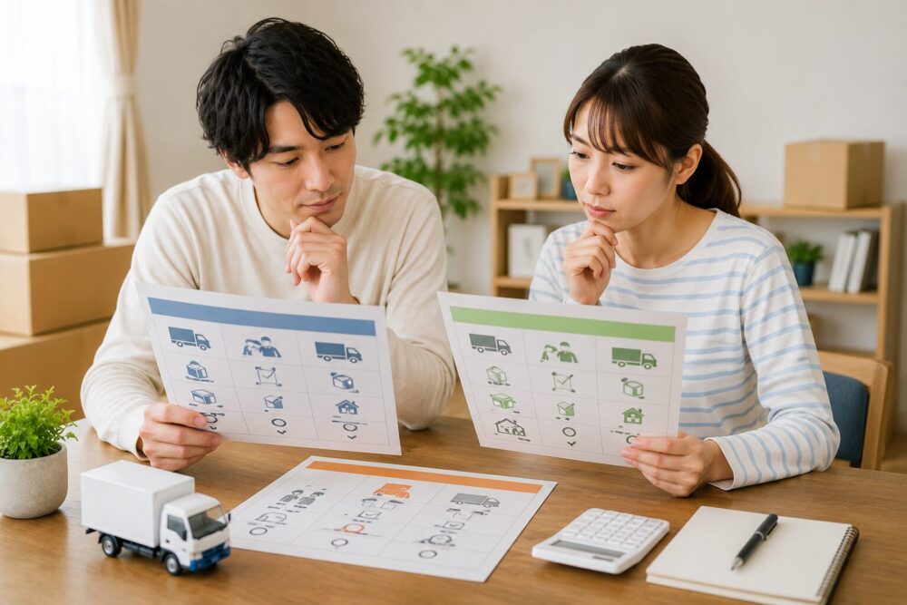 ② 安さだけで引越し業者を選ばないのイメージ画像